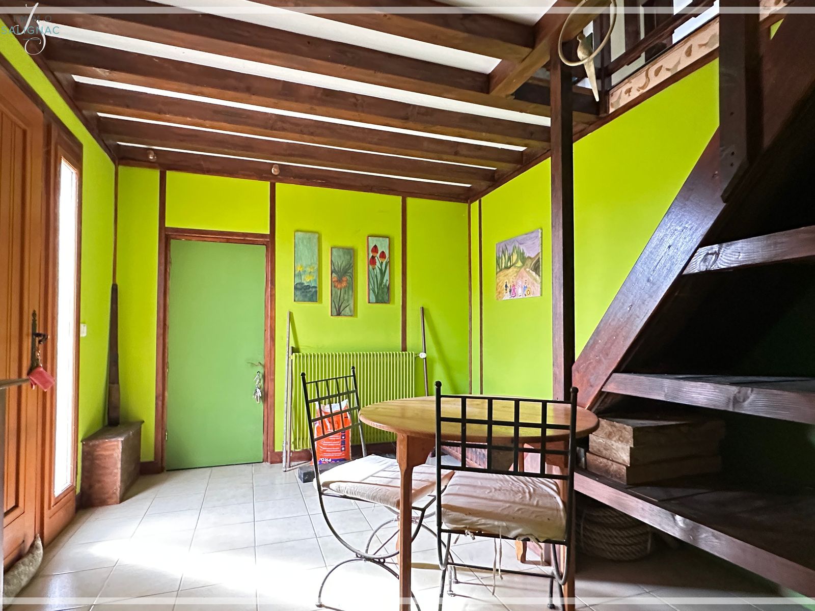 L’entrée et l’escalier