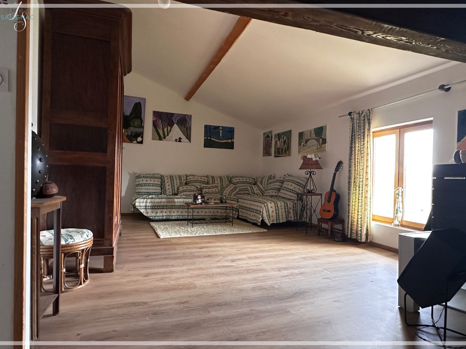 Une chambre à l’étage